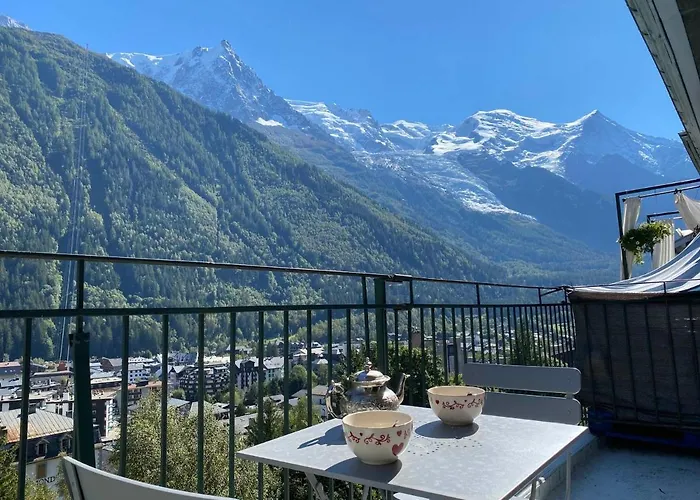 Superbe Pour 4, Balcon, Vue Mont Blanc - Fr-1-343-209 Chamonix